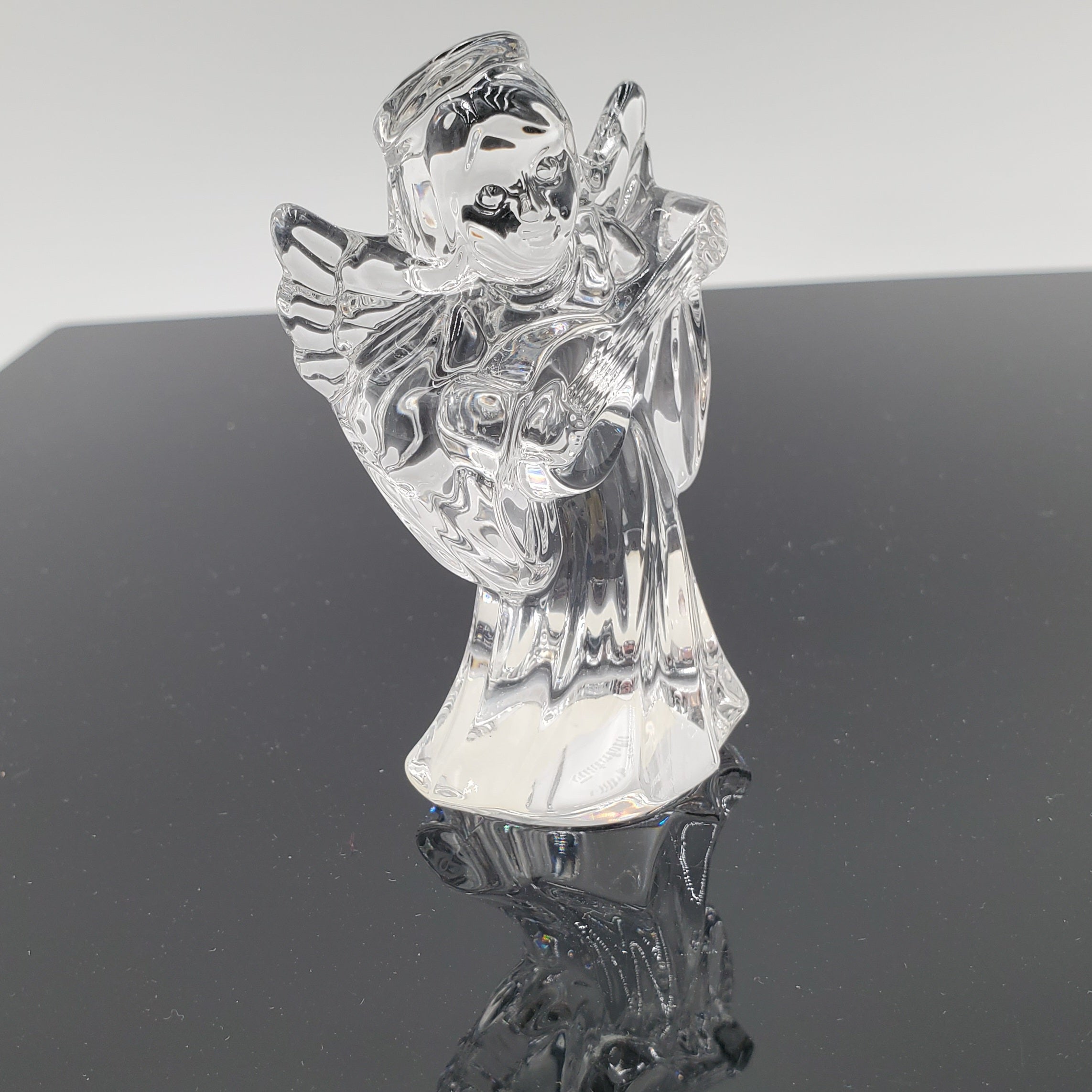 Marquis Waterford Crystal 3" Angel with Mandolin