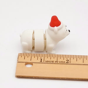 Christmas Polar Bear Pocket Pet 3D Printed