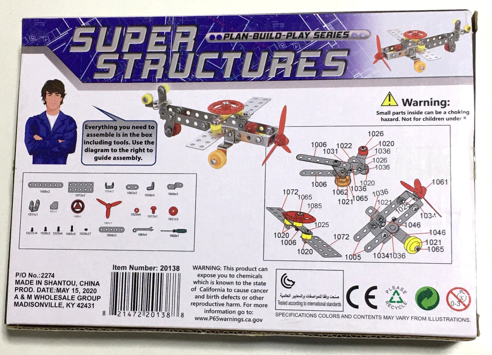 Super Structures-Plan-Build-Play Series-4 different styles to choose from!