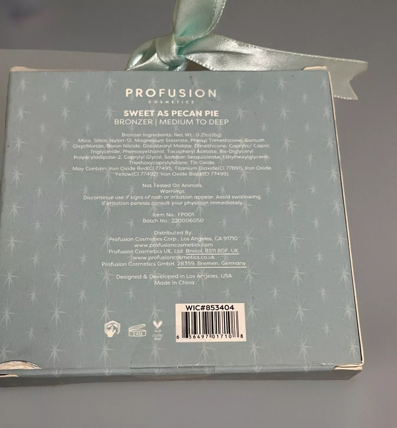 Profusion Cosmetics Sweet As Pecan Pie Medium To Deep Bronzer