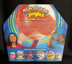 Wubble Jingles BOING! Inflatable 30" Bubble Ball Makes Sounds with Every Bounce!
