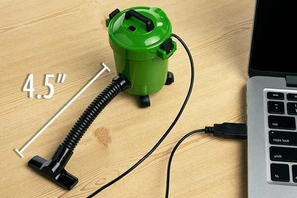 Vivitar Mini Desktop Shop Vacuum (Green)