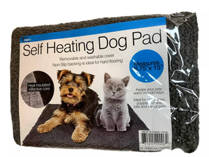 18.75” x 15“ Soft Pet Self-Heating Pad Bed