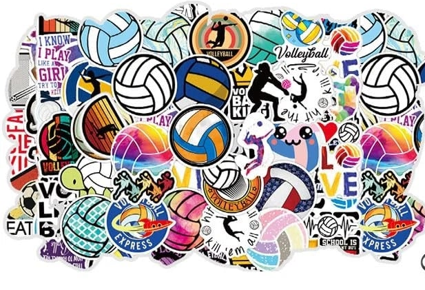 12 Pcs Sports Party Favors Set with Water Bottle Bulk Drawstring Gift Bags and Stickers!