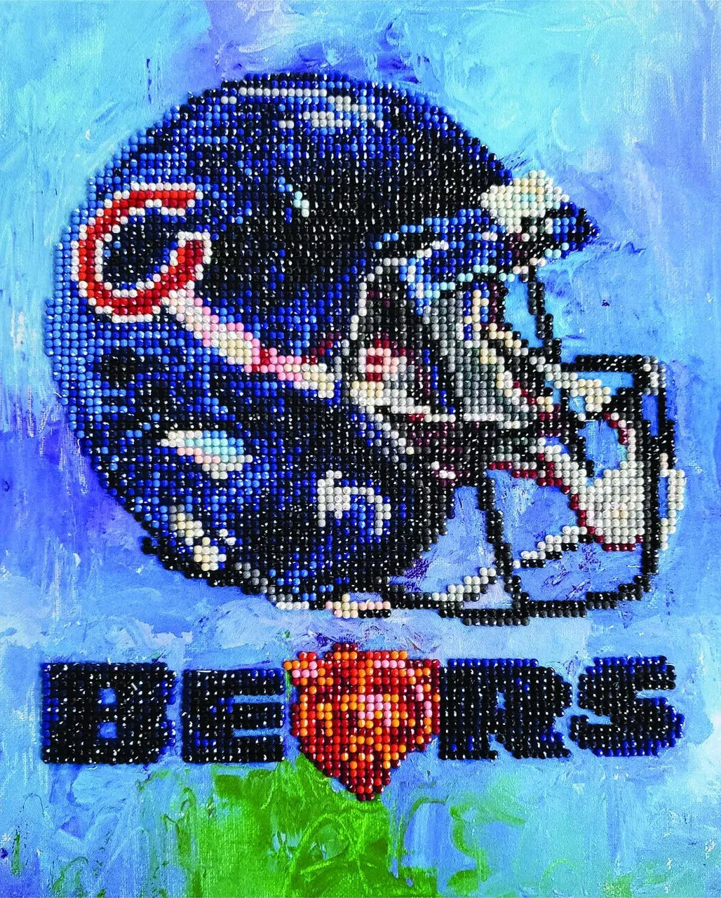 Diamond Art Craft Kit- Chicago Bears