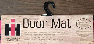 COUNTRY SIDE DOOR MAT: IH Welcome Farmall Dirty Job