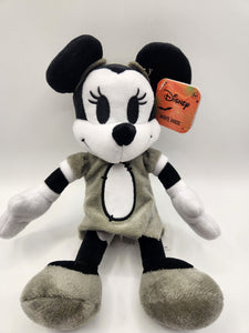 Classic Minnie Mouse Plush Black & White