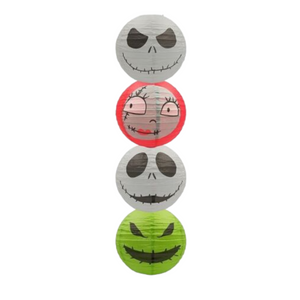 Nightmare Before Christmas Light up lantern 4 piece set