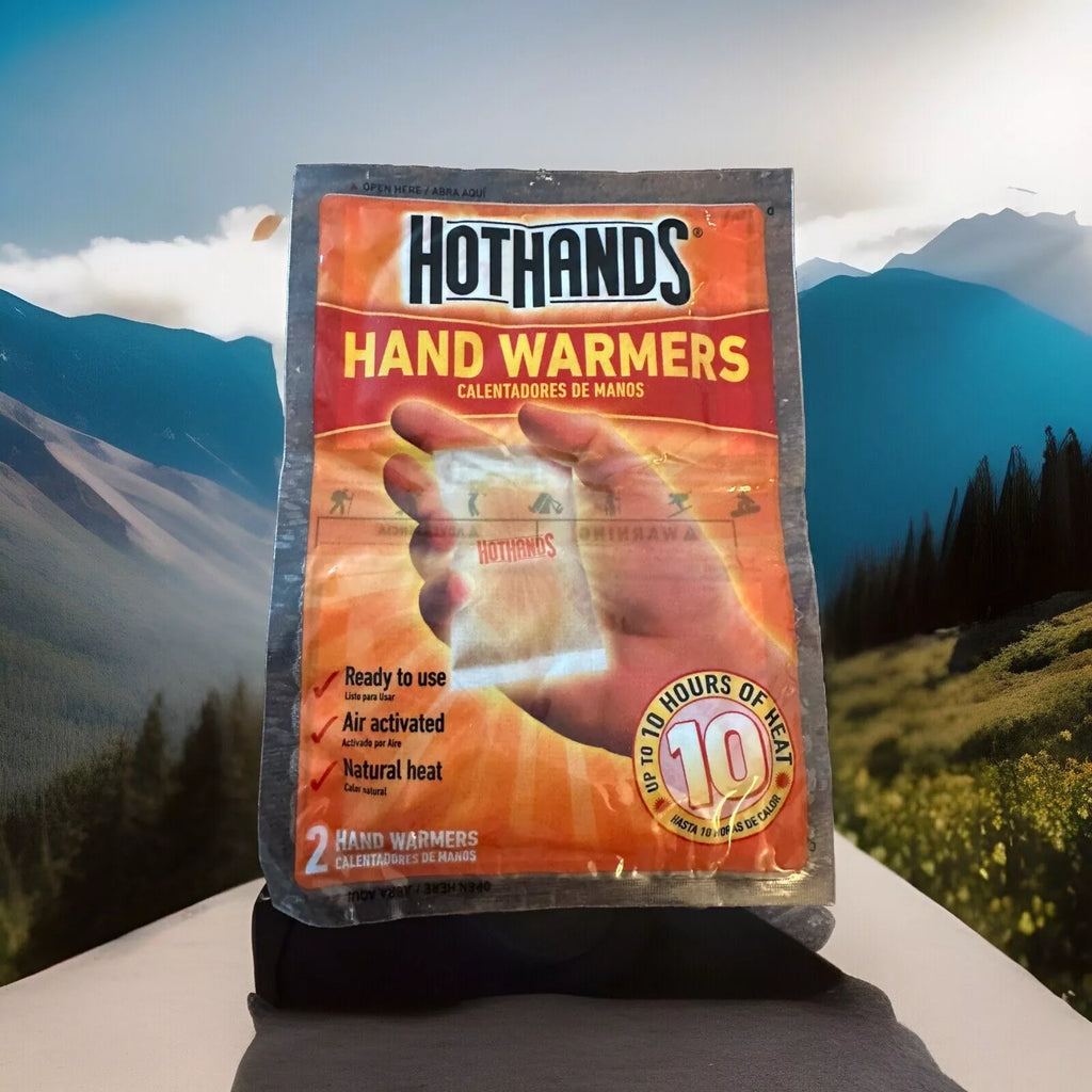HotHands Hand Warmers (2 Pack). Emergency, Camping, Recreation, Survival Must