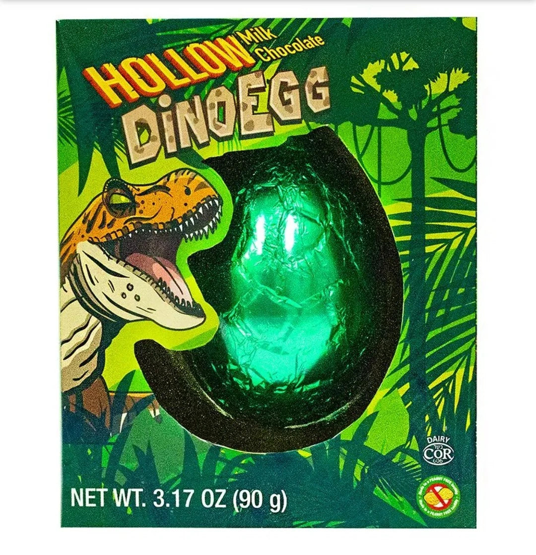 Hollow Milk Chocolate Dino Egg (Best By: 03/2026)