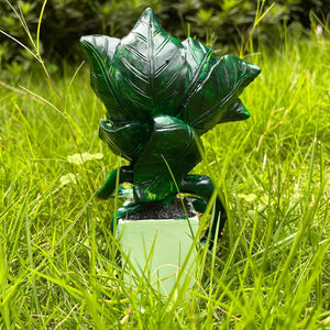 Horror Piranha Plant Garden Statue, 5.9" Tall Cannibal Showing Teeth