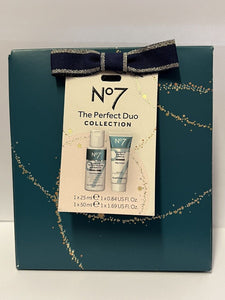 No7 The Perfect Duo Collection Cleansing Water (50ml) Day Cream (25ml) (1 Set)