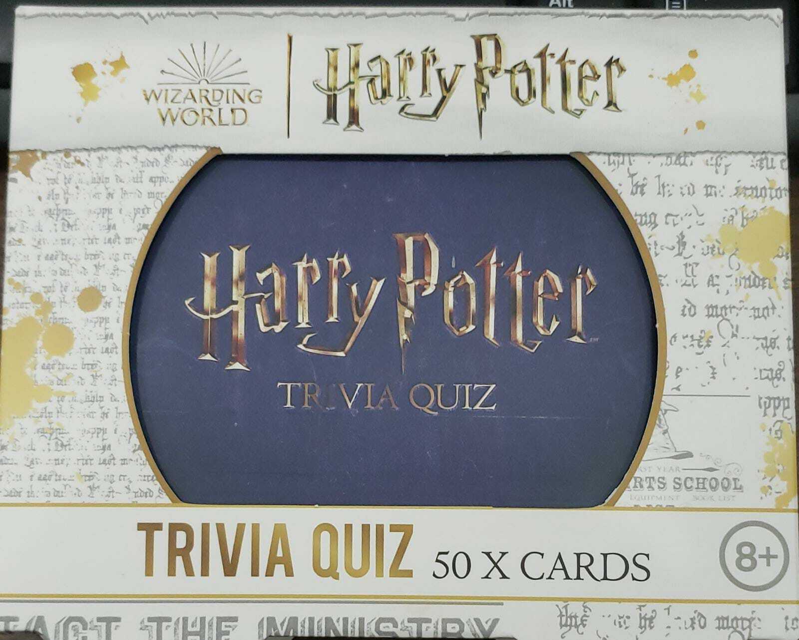 Harry Potter Hogwarts Trivia Quiz Game - 200 Questions