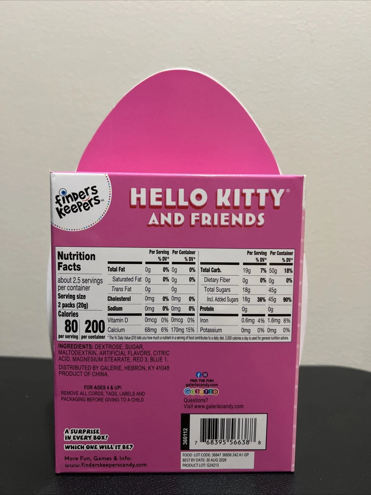 Kitty and Friends finders keepers Sanrio Mini 1" Figure & Candy (Best By: 08/2026)