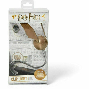 Golden Snitch Lumi Clip - Harry Potter Themed Reading Clip Light
