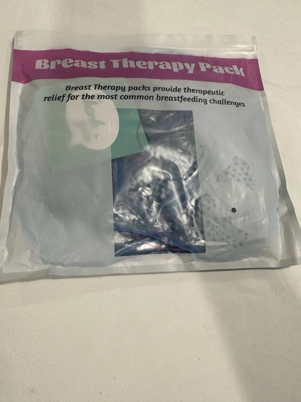 Breast Therapy Pack Hot Therapy/Cold Therapy Blue M-2 Pack