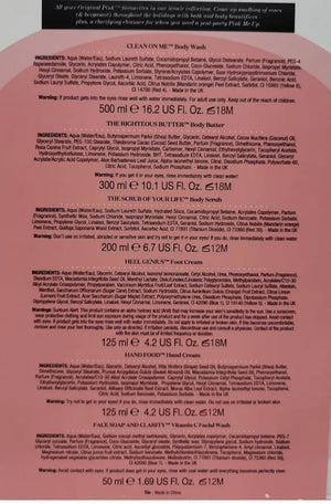 Soap & Glory Pinkly The Best Gift Set Six Full Size Beauty Items Aluminum Tin