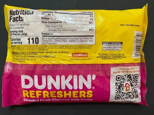 Dunkin Refreshers 4 Blended Fruit Flavors- Jelly Beans Candy ~ (Best By: 12/2026)
