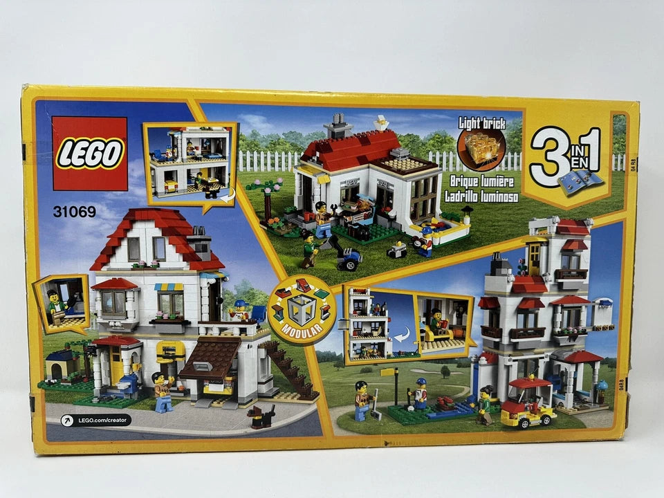 Modular Family Villa Play Set-728 pcs
