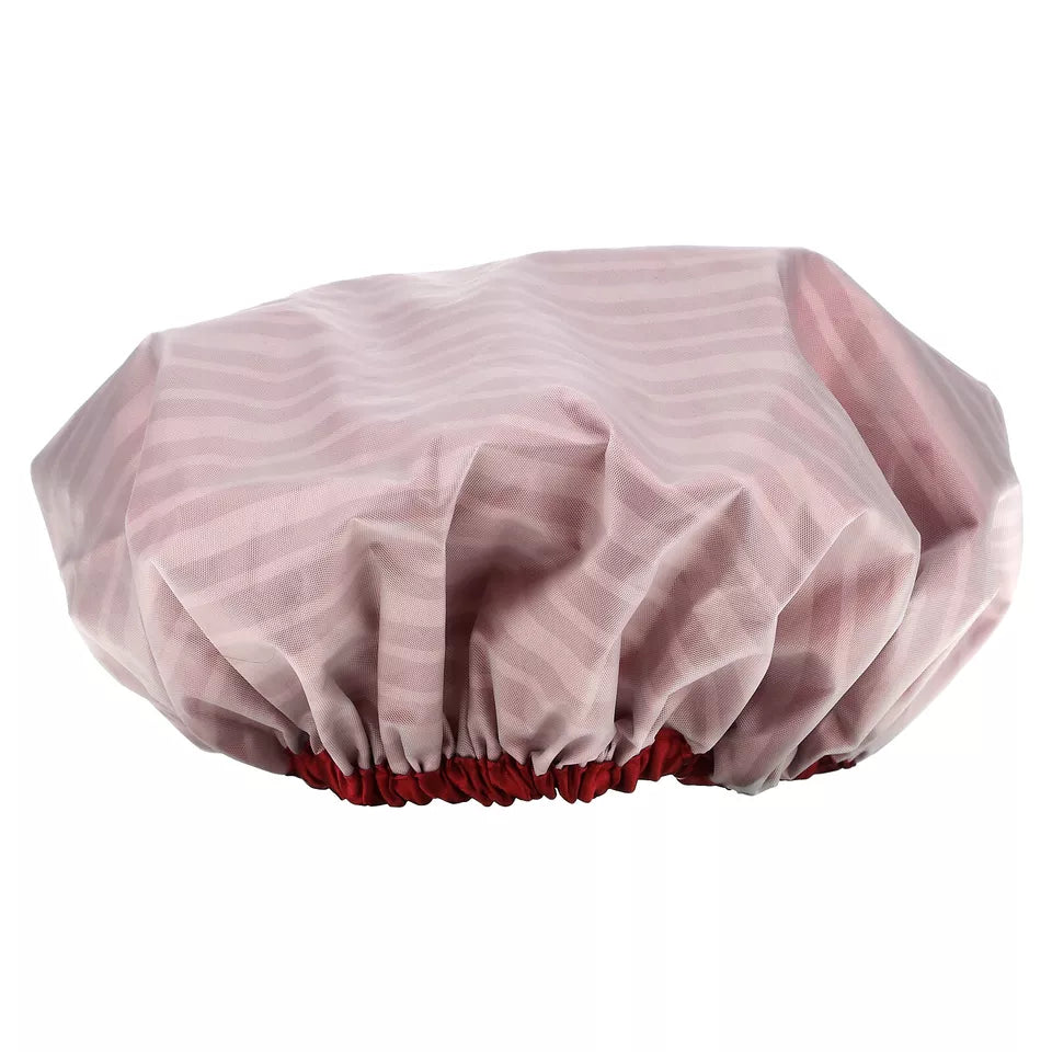 Shower Cap, Satin, One Size Fits Most, 1 Cap