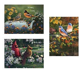 Tempered Glass Cutting Board-Birds-3 Styles to Choose From!--12" x 16"