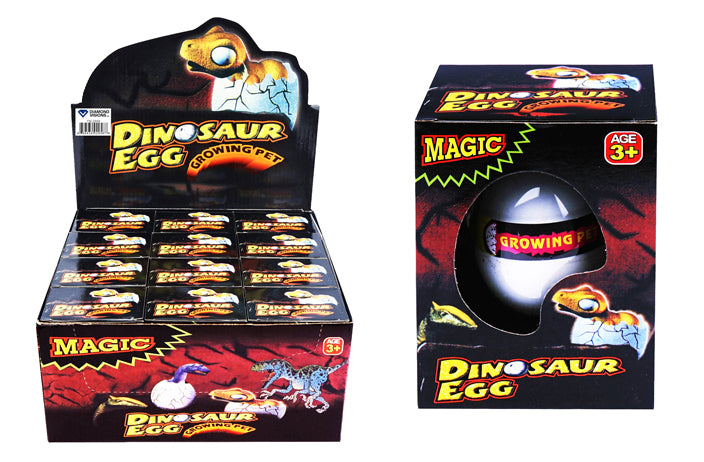 MAGIC HATCHING GROWING EGG (DINOSAUR)
