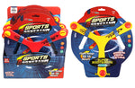 Tri-Blade Boomerang Disc with Whistles