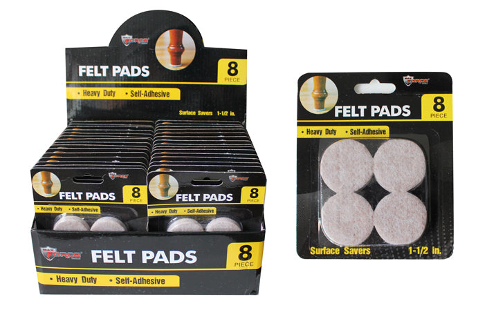 FELT PADS (8 PC) (LARGE)