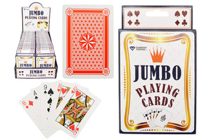 JUMBO PLAYING CARDS (3.5" X 5")