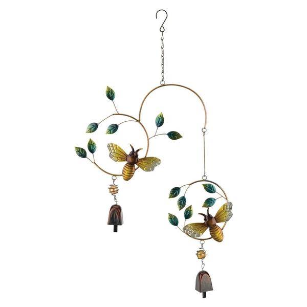 Harmony Mobile Bee Metal/Glass 14.5"x1.25"x20.25"