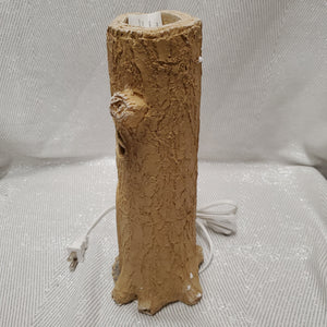 12" Lighted Tree House, Natural
