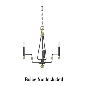 Cal Lighting Baxley Chandelier 3 x 60W Metal