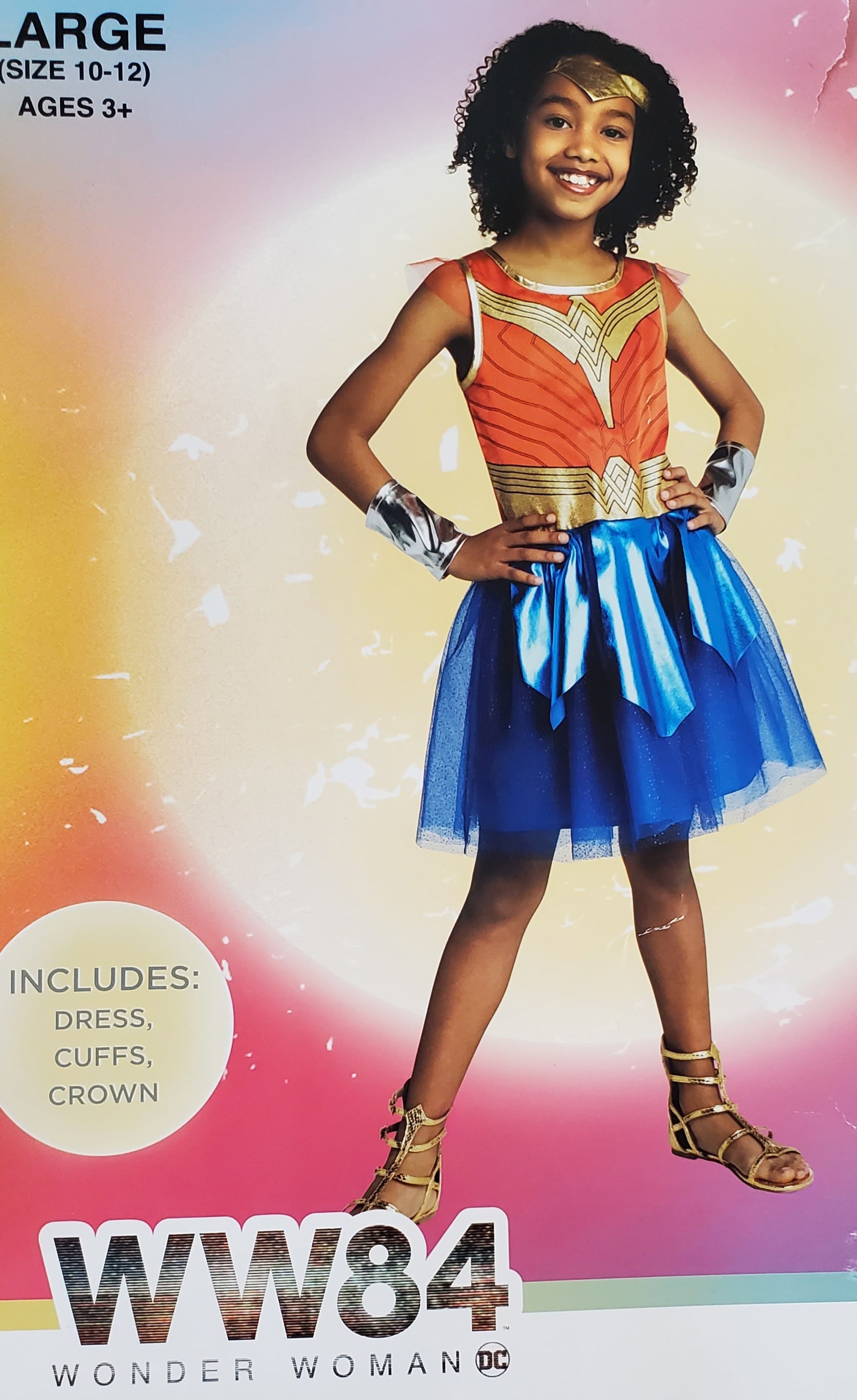 LS - Wonder Woman Costume Child (choose your size)