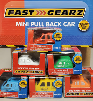 Mini Pull Back Car - Collect them All!