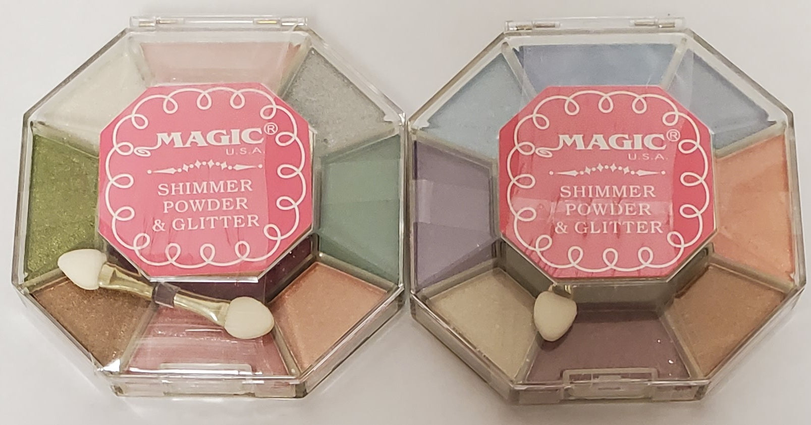 Magic Shimmer Powder & Glitter Eye Shadow 8 Color Compact