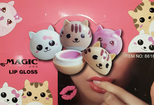 Cat Round Lip Gloss - Magic U.S.A.