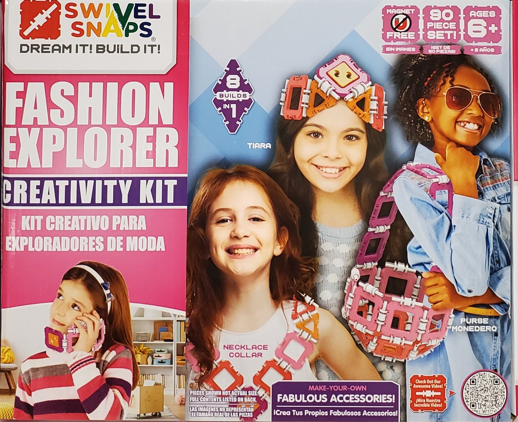 Fashion Explorer Swivel Snaps Creativity Kit - Building Toy
