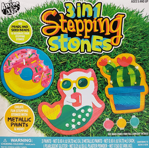 3-in-1 Stepping Stones Anker Art