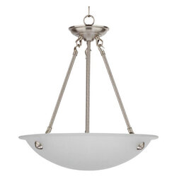 Chandelier by Whitfield - CH0055-16AWSS Austin 24"x16"x24", 3 A19 60Watt