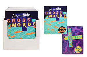 BIG PRINT CROSSWORD PUZZLE BOOK