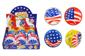 FLASHING YO-YO (USA FLAG)
