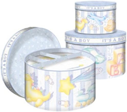 Store with Style - It's A Boy Nesting Boxes - 3 Box Set