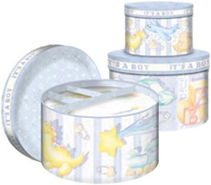 Store with Style - It's A Boy Nesting Boxes - 3 Box Set