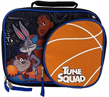 Space Jam New Legacy Tune Squad Blue & Black Lunch Bag