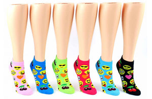 LADIES LOW-CUT SOCKS (EMOJI)