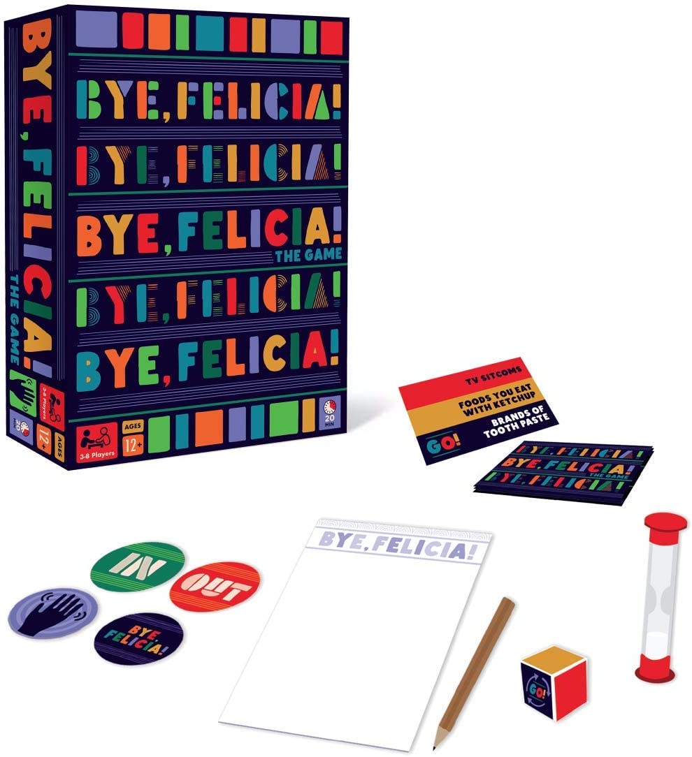 Big G Creative: Bye, Felicia! Party Game, The Fast-Paced Board Game with a Goodbye Diss
