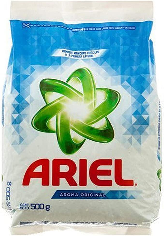 ARIEL Laundry Powder Detergent 500G Aroma Original 17 oz bag