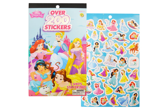 STICKER BOOK (DISNEY® PRINCESS) (200+ CT)