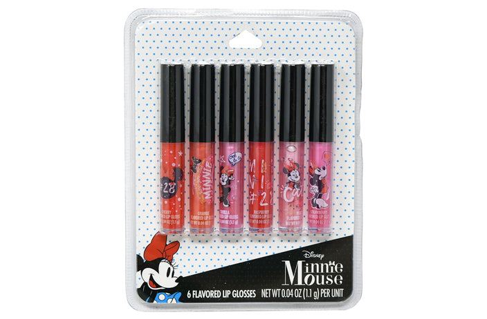 FLAVORED LIP GLOSS (6 PK) (MINNIE MOUSE)
