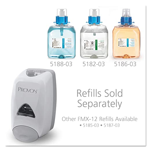 LS - PROVON FMX-12 Push-Style Foam Soap Dispenser, Dove Grey, for 1250 mL PROVON FMX-12 Foam Soap